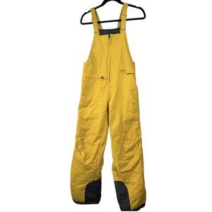 Arctix 5K Bibbed Snow Ski Pants Overalls Yellow Adjustable Straps